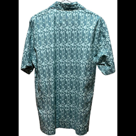 Mens‎ ZARA Abstract Short Sleeve Shirt SIZE M NWT - Picture 2 of 4